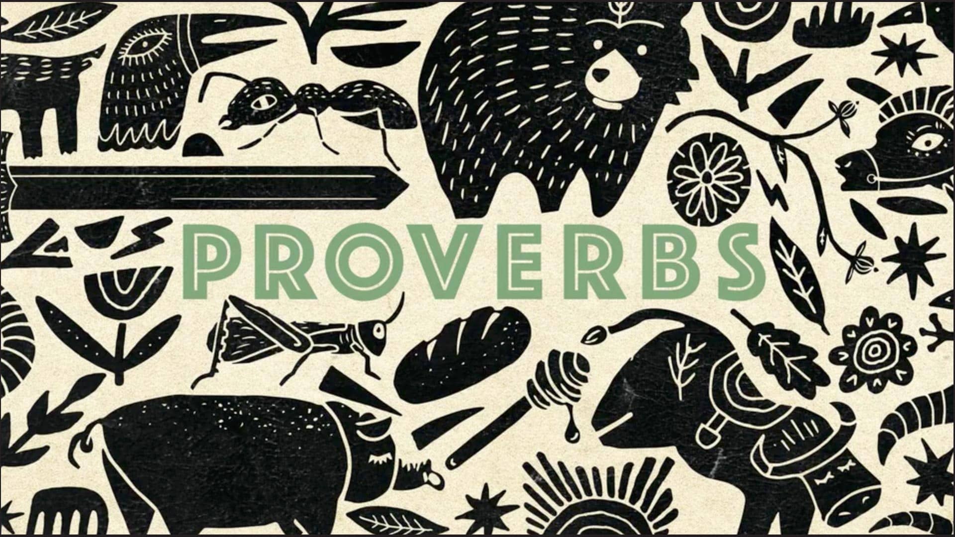 Proverbs graphic